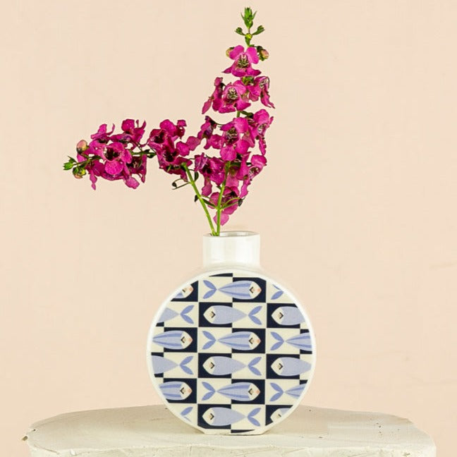 School Bud Vase