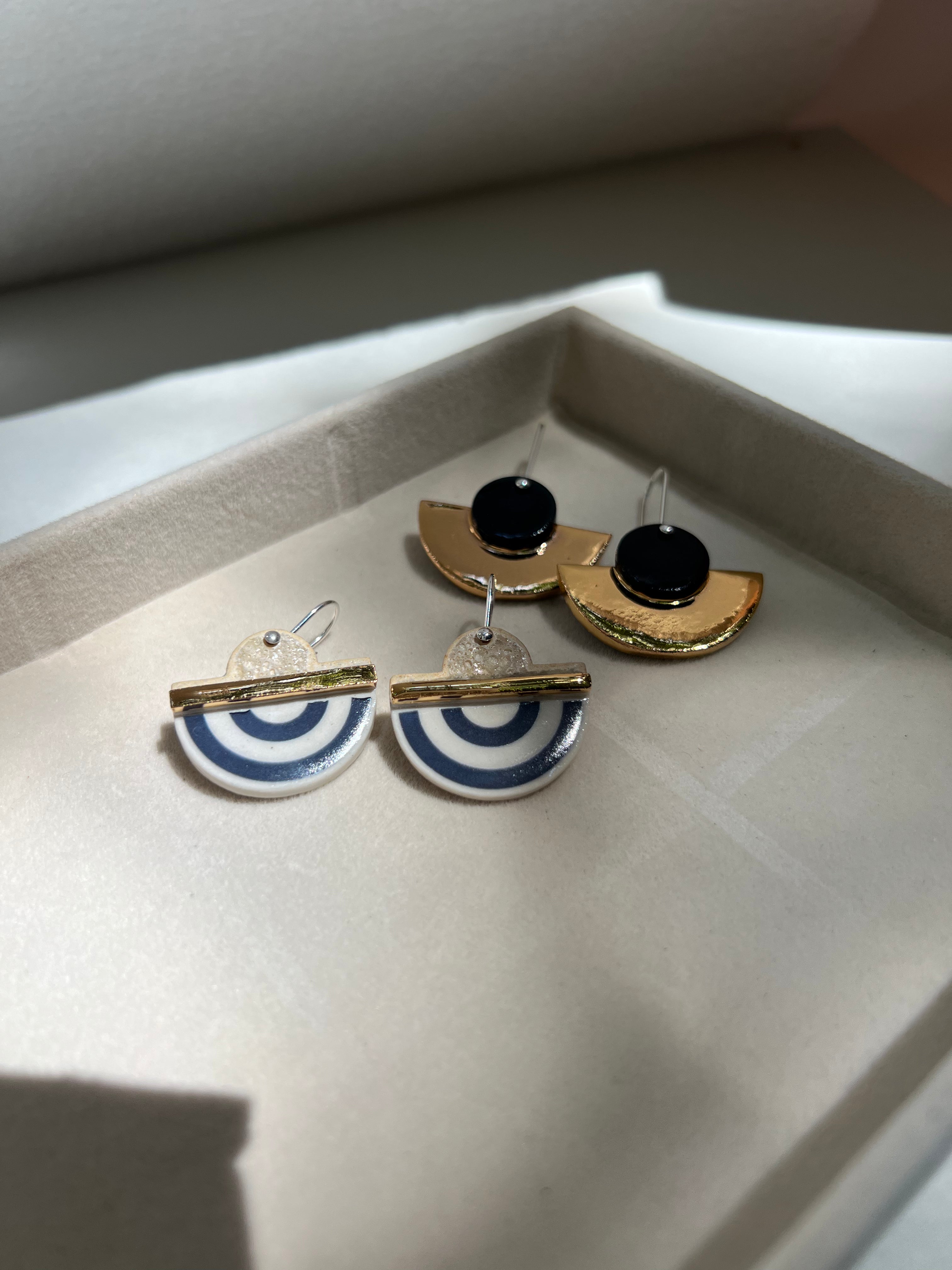 Set: Sandbar (navy) and Crescents (navy/black) - 2nd's set