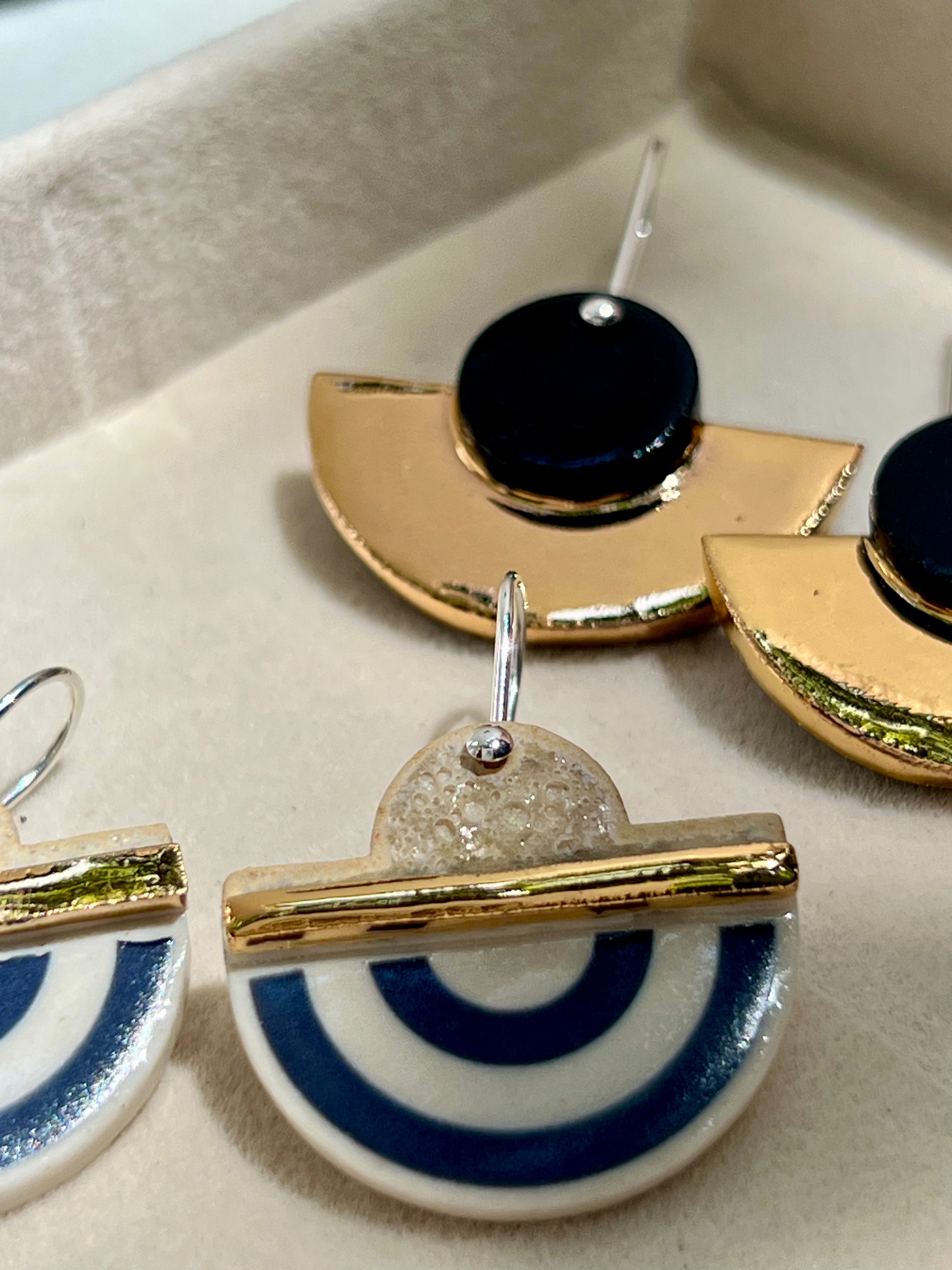 Set: Sandbar (navy) and Crescents (navy/black) - 2nd's set