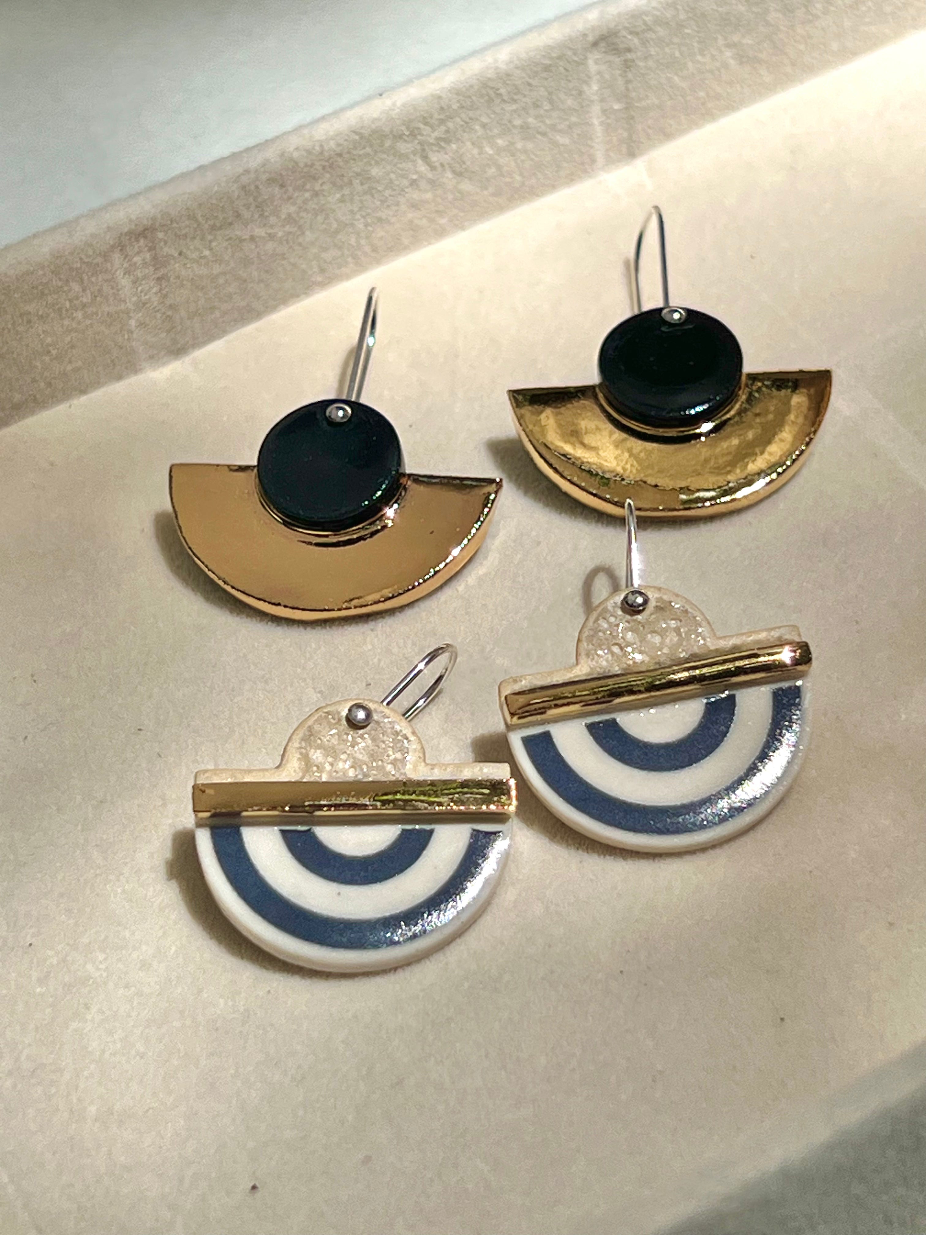 Set: Sandbar (navy) and Crescents (navy/black) - 2nd's set