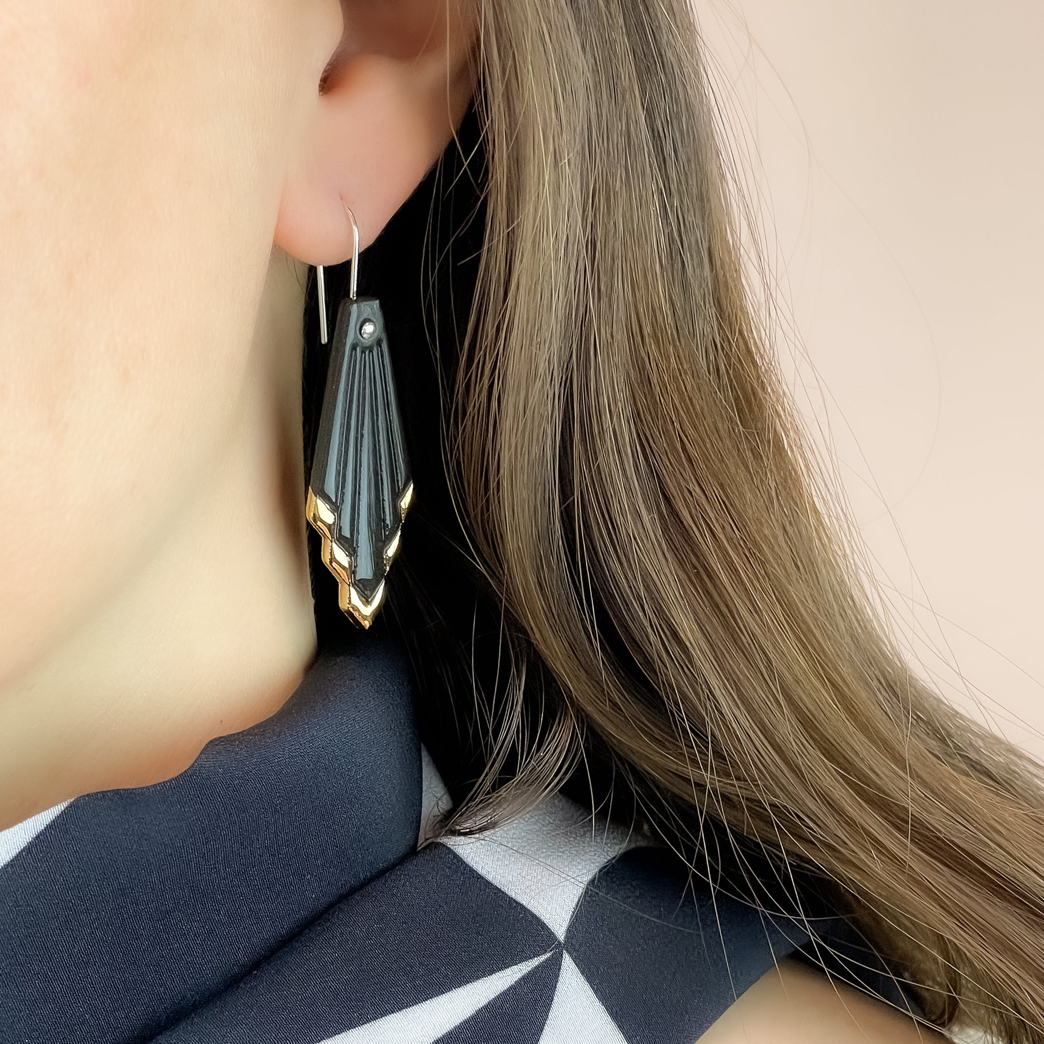 Drape Drop Earrings