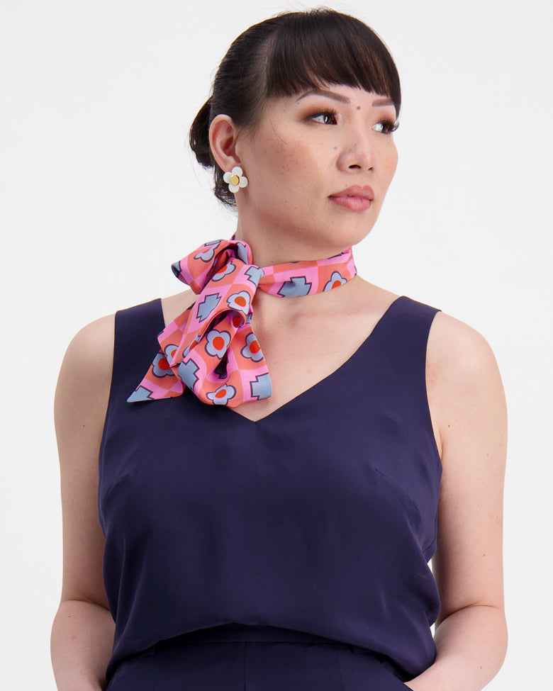 Big Flower Studs