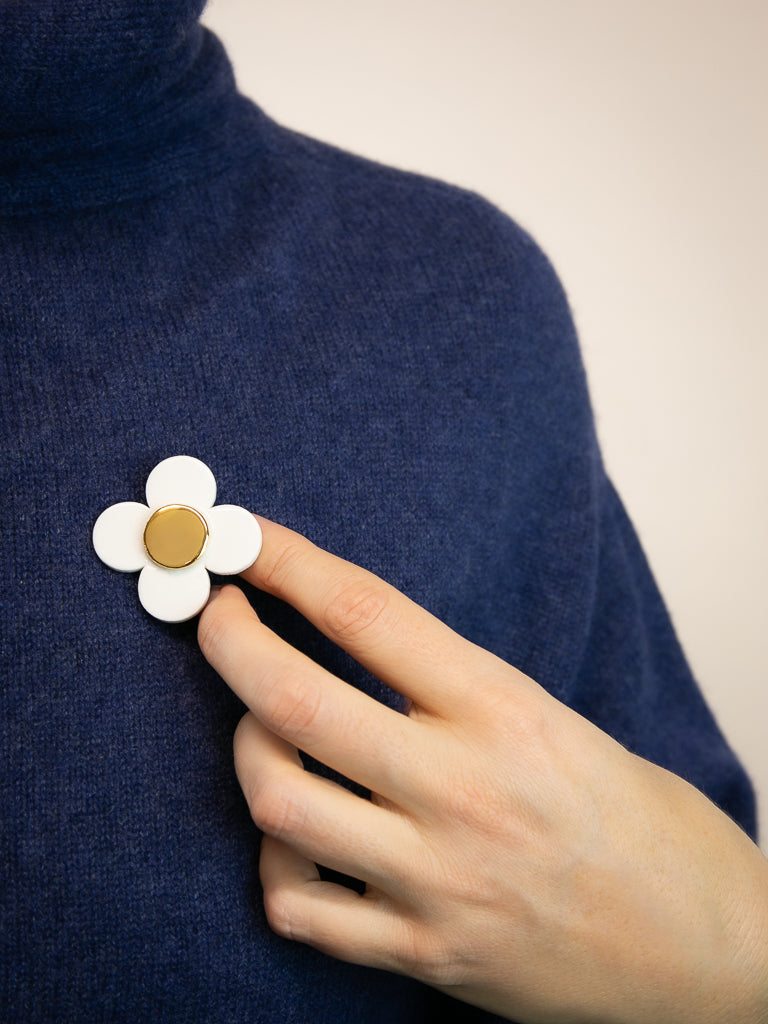 Big Flower Brooch