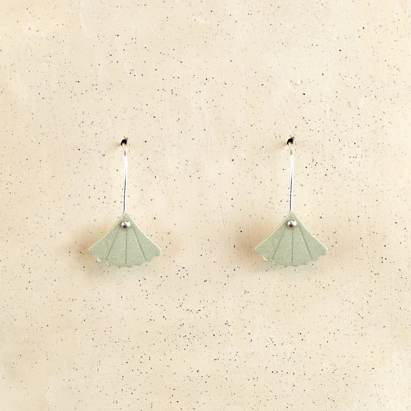 Mini Gingko Drop Earrings