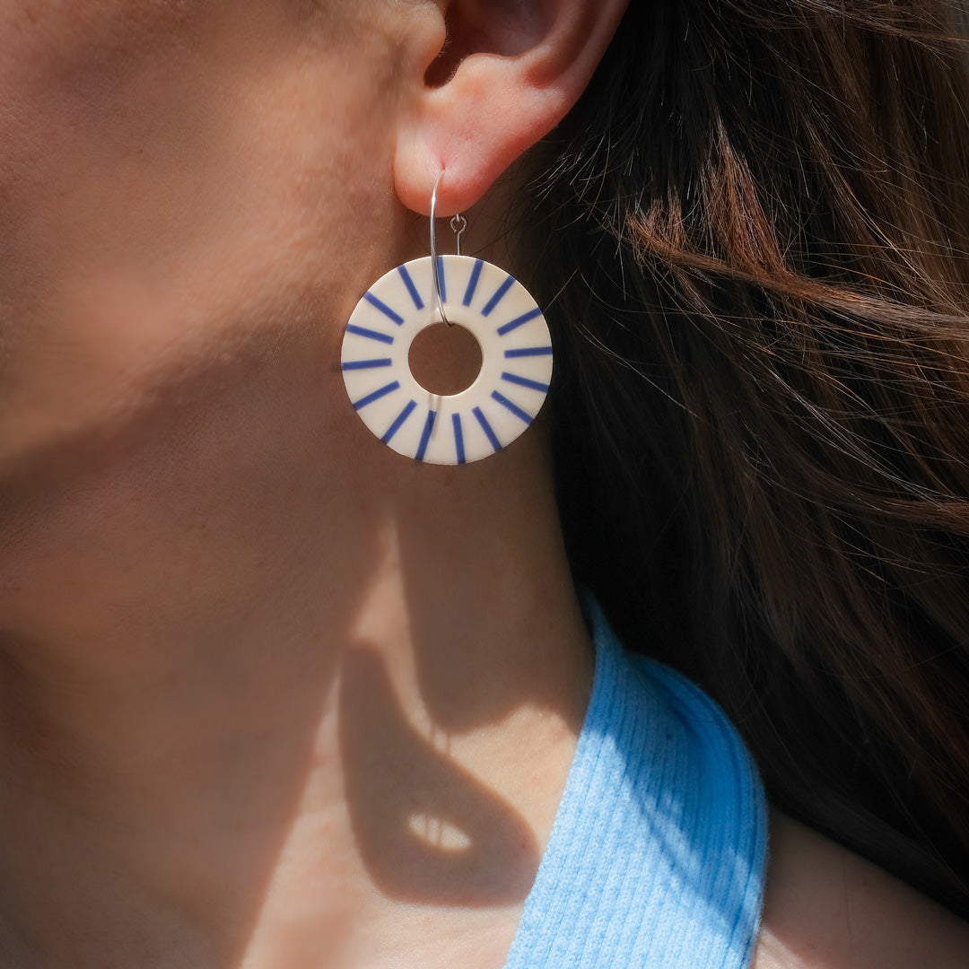 Holiday Hoop Earrings
