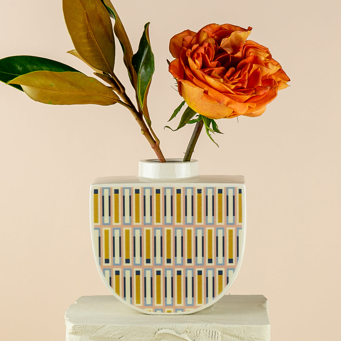 Wildflowers Boat Vase